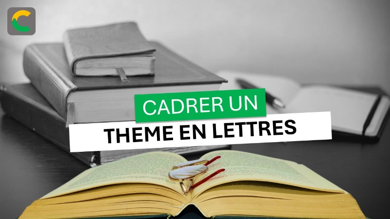 Cadrer en lettres