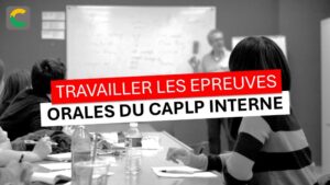 travailler les épreuves orales du caplp int 2026