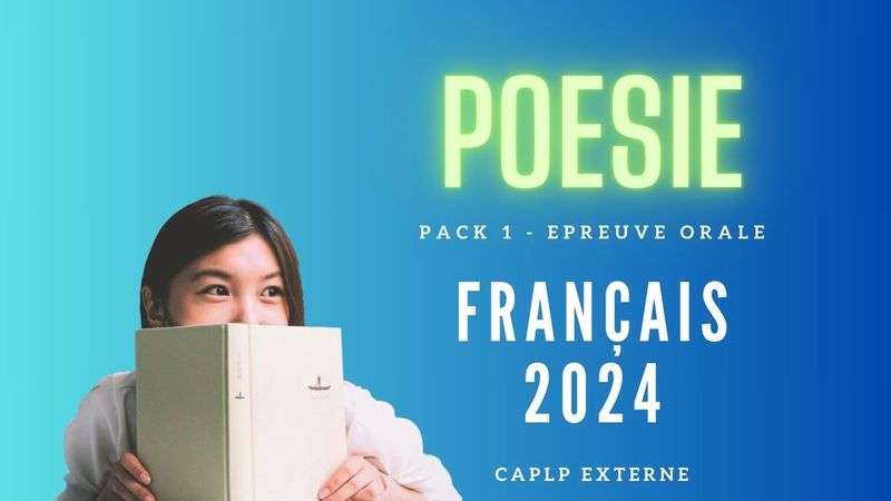 Pack Poésie 2024 CAPLP - Cours & Concours